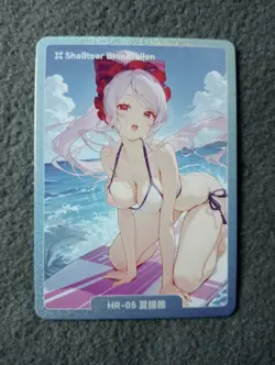 HR05 Shalltear Dimensional Wandering part2 Goddess Story WAIFU ANIME CARD - Image 1
