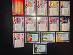 Pokemon TCG Topps Chrome Series 2 - 16 Card Partial Set - LP - Image 2