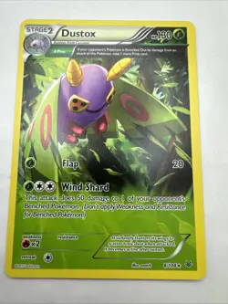 Dustox 8/108 Rare X & Y Roaring Skies Pokemon Card Tcg - Image 1