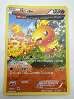 Pokemon TCG XY Primal Clash Torchic Uncommon Card 26/160 - Image 1