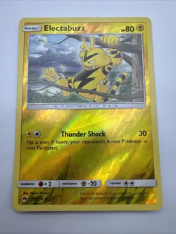 Electabuzz 71/214 Lost Thunder Reverse Holo Uncommon Pokemon Card - NM/M - Image 1