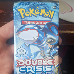 3 Packs Pokemon Double Crisis Booster Pack Lot English 7 Cards Kyogre Groudon - Image 1