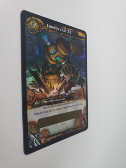 Landro’s Lil' XT Loot Card World of Warcraft TCG WoW Worldbreaker Unscratched - Image 2