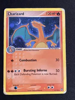 Pokemon Charizard 6/108 Non-Holo Card - Image 1