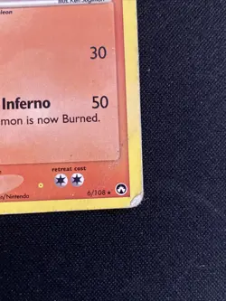 Pokemon Charizard 6/108 Non-Holo Card - Image 5