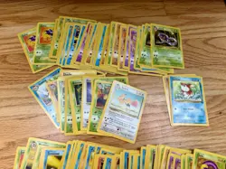 Pokemon Base Set Jungle Fossil Bulk 250+ Card Lot Non Holo Most Commons HP/MP/LP - Image 3