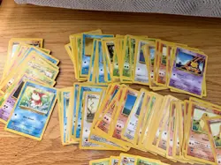 Pokemon Base Set Jungle Fossil Bulk 250+ Card Lot Non Holo Most Commons HP/MP/LP - Image 5