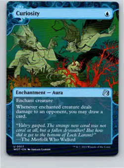 Magic the Gathering Curiosity Wilds of Eldraine: Enchanting Tales MTG Free Ship! - Image 1