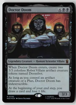 Doctor Doom Foil MSH 95 NM - Image 1