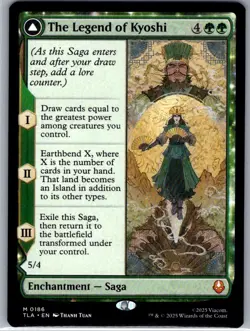 The Legend of Kyoshi 186 Avatar: The Last Airbender Magic: The Gathering NM - Image 1