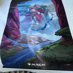 Ikoria: Lair of Behemoths Zagoth Triome Wall Scroll for Magic: The Gathering - Image 3