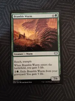 mtg bramble wurm innastrad: crimson vow - Image 1