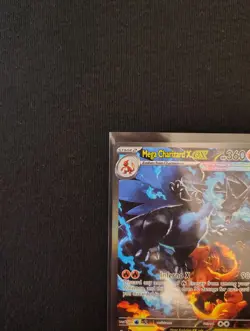 Mega Charizard X EX 125/094 Evolutions Full Art Holo Rare English Pokemon TCG. - Image 2