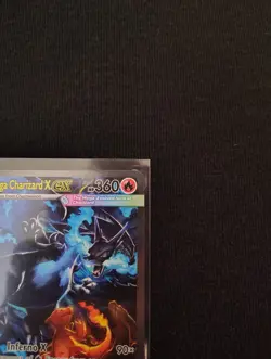 Mega Charizard X EX 125/094 Evolutions Full Art Holo Rare English Pokemon TCG. - Image 3