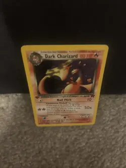 Dark Charizard 1st edition Pokemon card - Image 3
