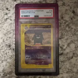 Pokemon TCG 2002 Expedition Gengar #13 Reverse Holo PSA 8 English Graded - Image 1