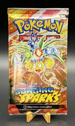 Pokemon Surging Sparks Booster Pack - English TCG - Image 1