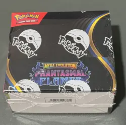 Pokemon TCG Mega Evolution Phantasmal Flames BOOSTER BOX Factory Sealed 36 Packs - Image 1