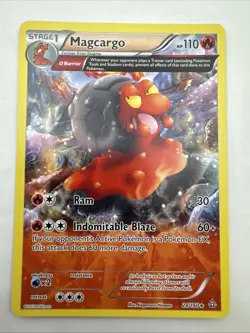 Pokemon TCG - Magcargo Non-Holo Rare - Primal Clash 24/160 - Image 1