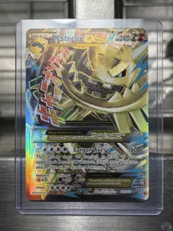Pokemon TCG Mega Steelix EX (Full Art) 109/114 XY - Steam Siege Holo NM - Image 1