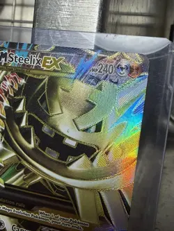 Pokemon TCG Mega Steelix EX (Full Art) 109/114 XY - Steam Siege Holo NM - Image 3