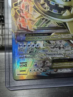 Pokemon TCG Mega Steelix EX (Full Art) 109/114 XY - Steam Siege Holo NM - Image 5