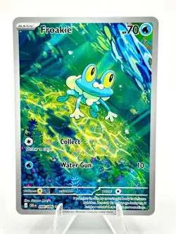 Pokemon TCG Chaos Rising Froakie 088/086 Illustration Rare NM - Image 1