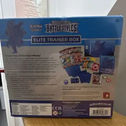 Pokemon TCG Sword & Shield Battle Styles Elite Trainer Box Urshifu EN 2021 45c - Image 2