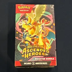 Pokemon TCG Mega Evolution Ascended Heroes Booster Box Bundle 6 Packs English - Image 1