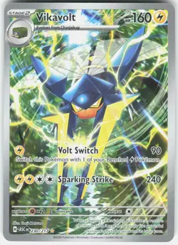 Vikavolt 230/217 Illustration Rare Ascended Heroes Pokemon Holo Near Mint - Image 1