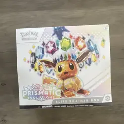 Pokemon Prismatic Evolutions ETB Elite Trainer Box Brand New Factory Sealed - Image 1