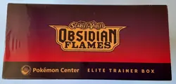 Obsidian Flames Pokemon Center ETB Exclusive PC Elite Trainer Box Sealed - Image 2