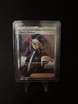 Pokemon Ascended Heroes Boss's Orders 256/217 Full Art Trainer - Image 1
