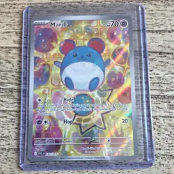 Pokemon Marill 232/217 Ascended Hero’s Illustration Rare Holo Full Art 70 HP ENG - Image 1