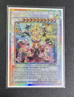 YUGIOH ELFNOTE JUNE PRIDE CORI-EN035 STARLIGHT RARE - Image 1