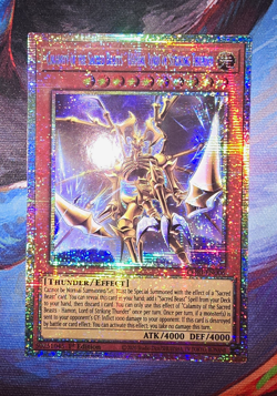 YuGiOh TCG Chaos Origins Calamity of the Sacred Beasts CORI-EN006 Starlight Rare - Image 1