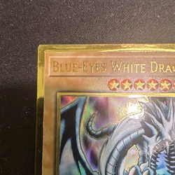 Yu-Gi-Oh! Blue-Eyes White Dragon MGED-EN001 1st Ed Premium Gold (Misprint) - Image 2