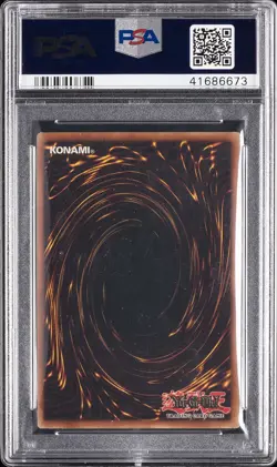 2002 YU-GI-OH! PROMO BPT-COLLECTOR'S TINS #001 DARK MAGICIAN PSA 8 - Image 2