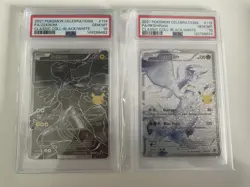 Pokemon RESHIRAM 113/ZEKROM 114/114 PSA 10 SEQUENTIAL | Celebrations 25th | 2021 - Image 1