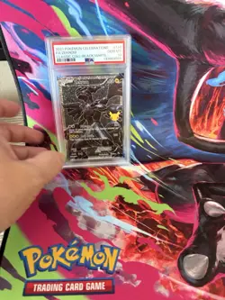2021 POKEMON CELEBRATIONS FA/ ZEKROM #114 CLASSIC COLLECTION BLACK/WHITE PSA 10 - Image 3