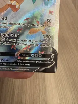Pokemon TCG Dragonite V - 192/203 - Evolving Skies - Alternative Art - NM - Image 4