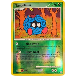 Reverse Holo Tangela 87/106 - 2008 Great Encounters (GE) Pokemon TGC Card MP - Image 1
