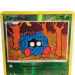 Reverse Holo Tangela 87/106 - 2008 Great Encounters (GE) Pokemon TGC Card MP - Image 2