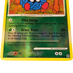 Reverse Holo Tangela 87/106 - 2008 Great Encounters (GE) Pokemon TGC Card MP - Image 3