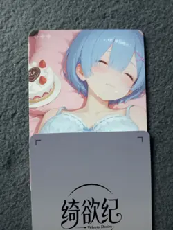 N09 rem Dimensional Wandering part2 Goddess Story WAIFU ANIME CARD - Image 1