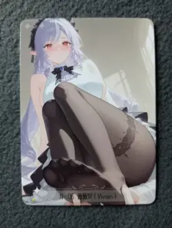 N06 Vivian Dimensional Wandering part2 Goddess Story WAIFU ANIME CARD - Image 1