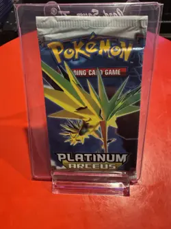 Pokemon Trading Card Game Platinum Arceus English Booster Pack, Zapdos - Image 1