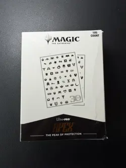 Magic the Gathering 30th Anniversary Apex Deck Protector Sleeves 105 Count - Image 1