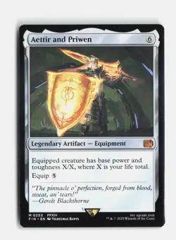 Aettir and Priwen 253 FINAL FANTASY MTG NM - Image 1