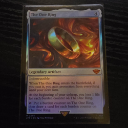 The One Ring LTR Mythic Legendary Artifact 0246 English Foil - Image 1